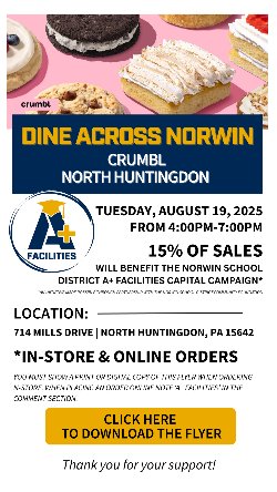 Dine Across Norwin - Crumbl